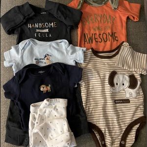 Lot of infant boy clothes size 3 months.